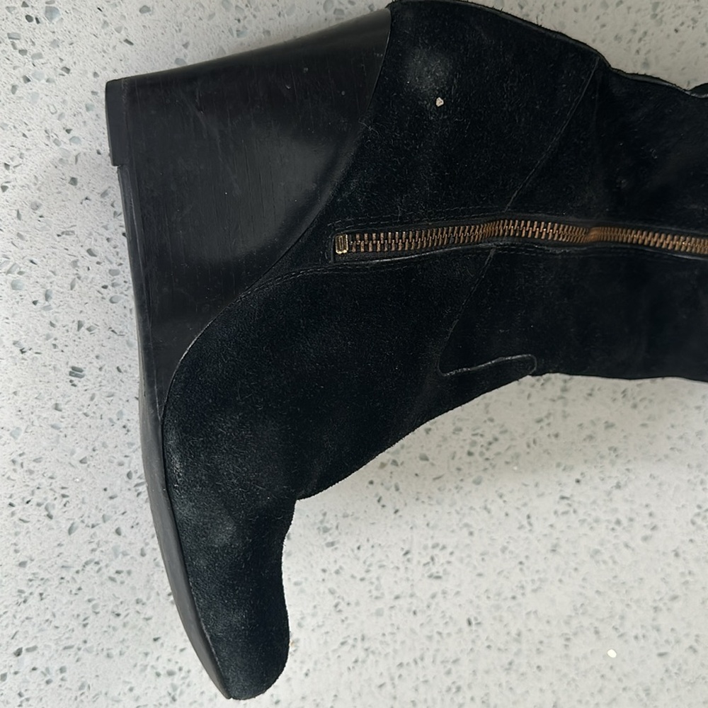 Tory Burch suede zip up boots - Picture 8 of 11